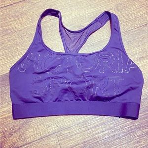 LG Sports Bra, purple.